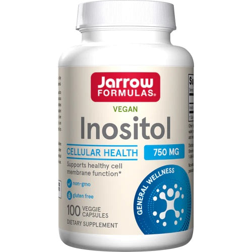 Inositol, 750mg - 100 vcaps - Jarrow Formulas