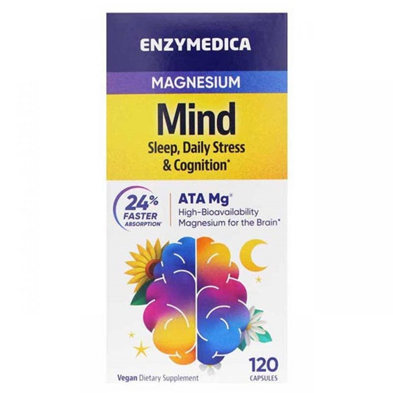 Magnesium Mind - 120 caps - Enzymedica