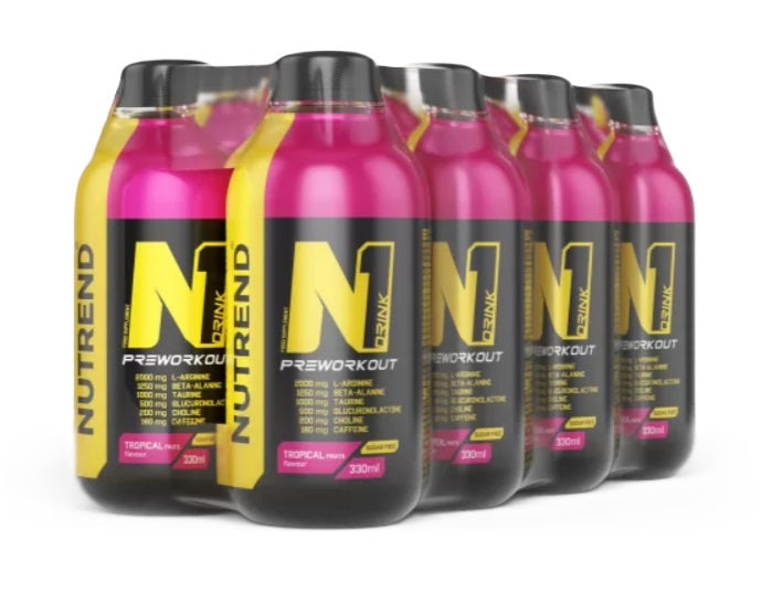 N1 Drink, Tropical Fruits - 8 x 330 ml. - Nutrend