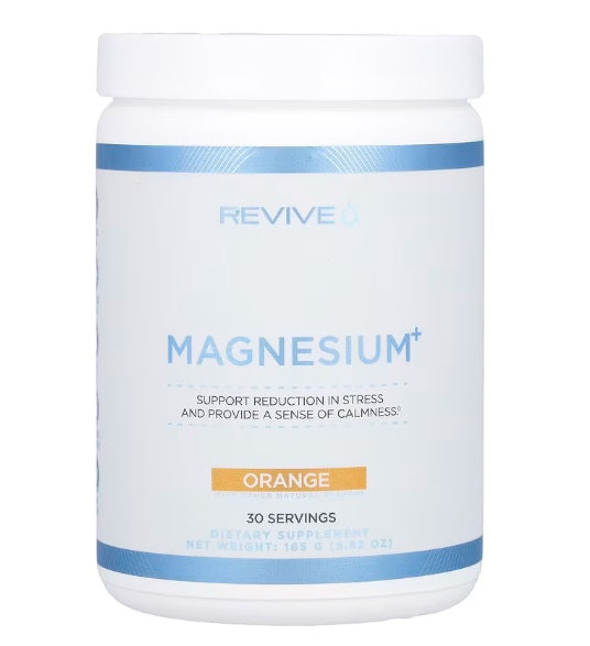 Magnesium+, Orange - 165 grams - Revive