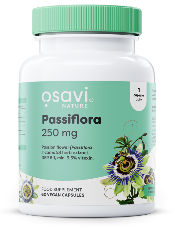 Passiflora, 250mg - 60 vegan caps - Osavi