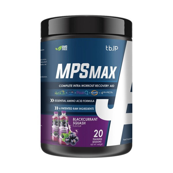 MPS Max, Blackcurrant Squash - 440 grams - Trained by JP