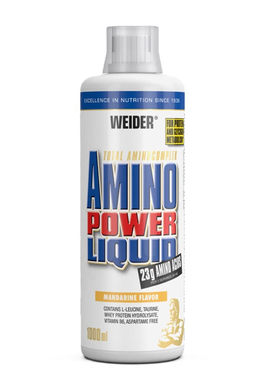 Amino Power Liquid, Mandarine - 1000 ml. - Weider