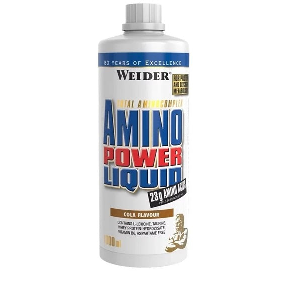 Amino Power Liquid, Cola - 1000 ml. - Weider