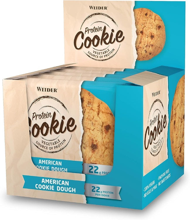 Protein Cookie, American Cookie Dough - 12 x 90g - Weider