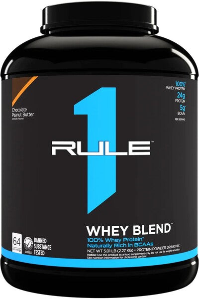 R1 Whey Blend, Chocolate Peanut Butter - 2270 grams - Rule One