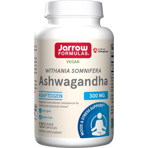 Ashwagandha, 300mg - 120 vcaps - Jarrow Formulas