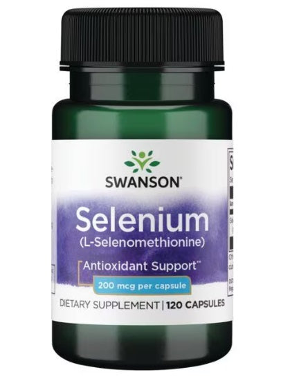 Selenium, 200mcg - 120 caps - Swanson