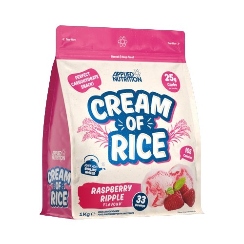Cream of Rice, Raspberry Ripple - 1000 grams - Applied Nutrition