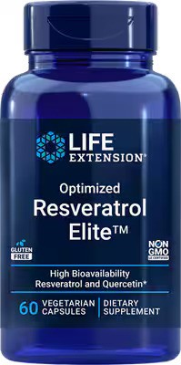 Optimized Resveratrol Elite - 60 vcaps - Life Extension