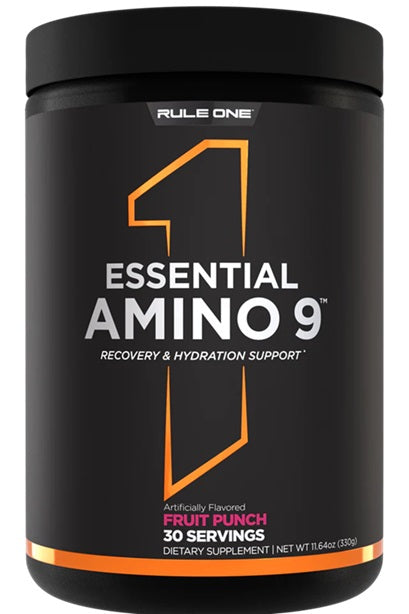 Essential Amino 9, Fruit Punch - 330 grams - Rule One