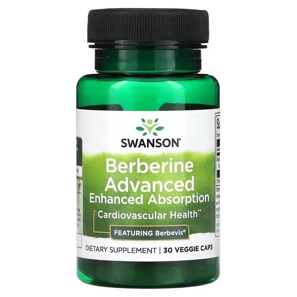 Berberine Advanced Enhanced Absorption - 30 vcaps - Swanson