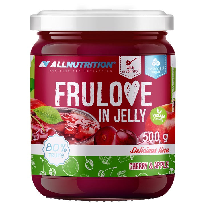 Frulove In Jelly, Cherry & Apple - 500 grams - Allnutrition