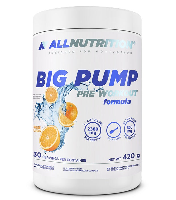 Big Pump, Orange - 420 grams - Allnutrition