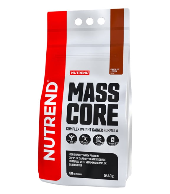 Mass Core, Chocolate + Cocoa - 5440 grams - Nutrend