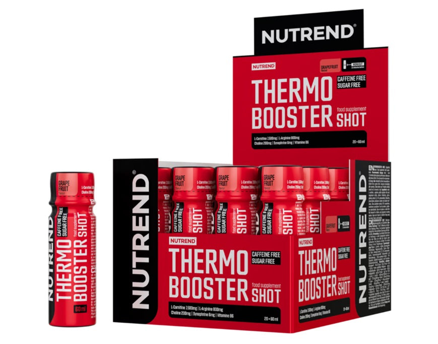 Thermobooster Shot, Grapefruit - 20 x 60 ml. - Nutrend