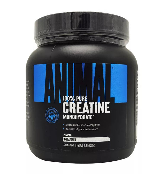 Creatine Powder, Unflavored - 500 grams - Animal