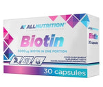 Biotin, 5000mcg - 30 caps - Allnutrition
