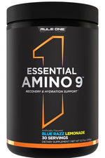 Essential Amino 9, Blue Razz Lemonade - 345 grams - Rule One