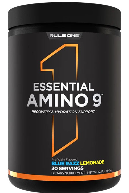 Essential Amino 9, Blue Razz Lemonade - 345 grams - Rule One