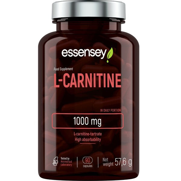 L-Carnitine, 1000mg - 90 caps - Essensey