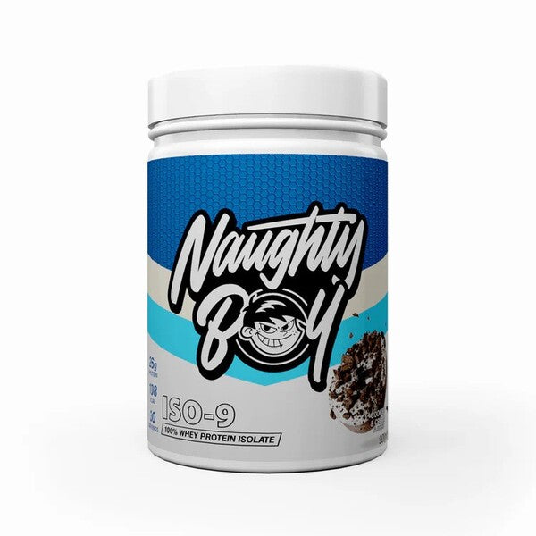 Iso-9, Cookies & Cream - 900 grams - Naughty Boy