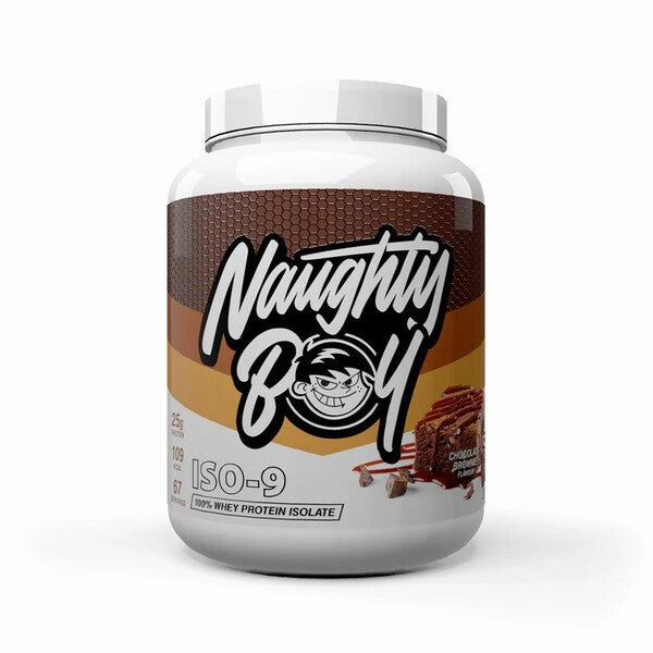 Iso-9, Chocolate Brownie - 2010 grams - Naughty Boy