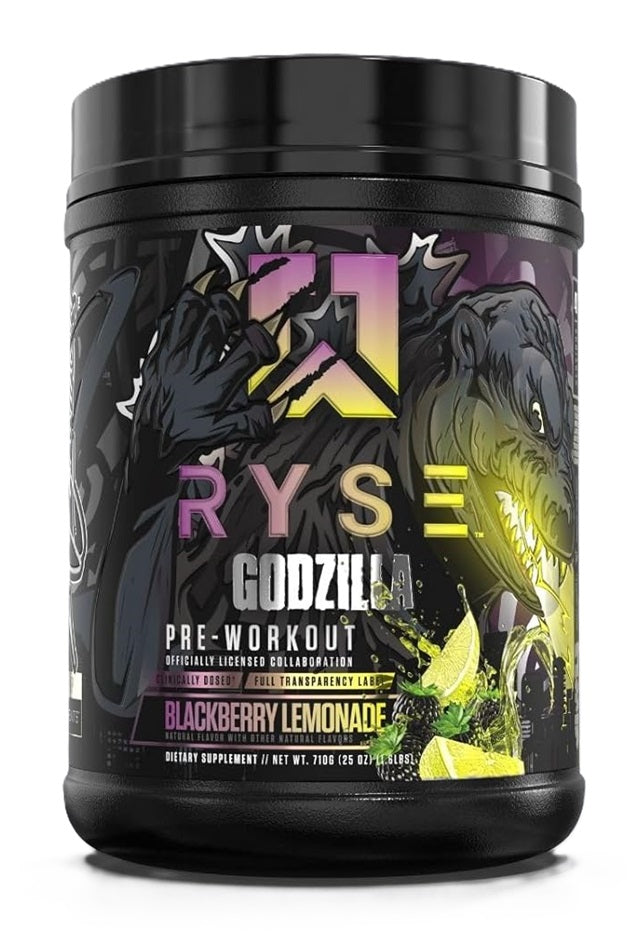 Godzilla Pre-Workout, Blackberry Lemonade - 710 grams - RYSE