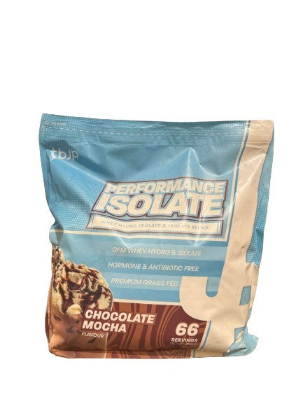 Performance Isolate, Chocolate Mocha - 2000 grams - Trained by JP