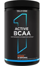 Active BCAA, Orange - 375 grams - Rule One