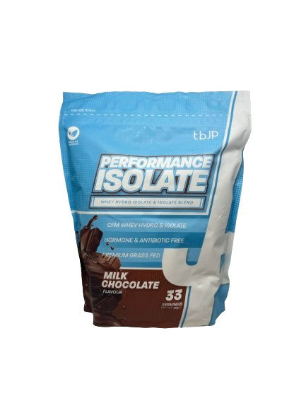 Performance Isolate, Milk Chocolate - 1000 grams - Trained by JP