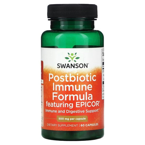 Postbiotic Immune Formula featuring EPICOR - 60 caps - Swanson