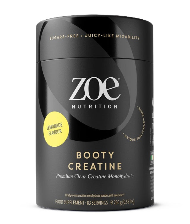 Booty Creatine, Lemon - 250 grams - ZOE Nutrition