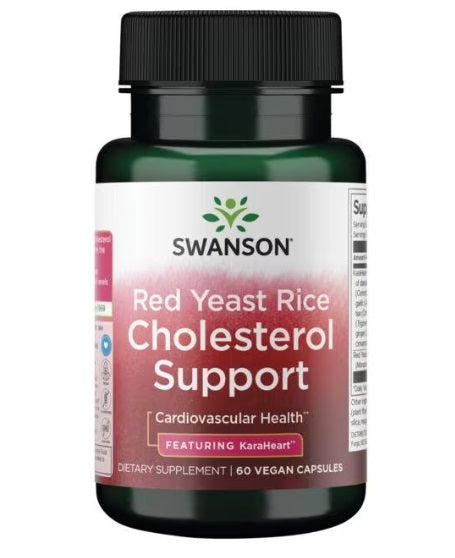 Red Yeast Rice Cholesterol Support - 60 vcaps - Swanson