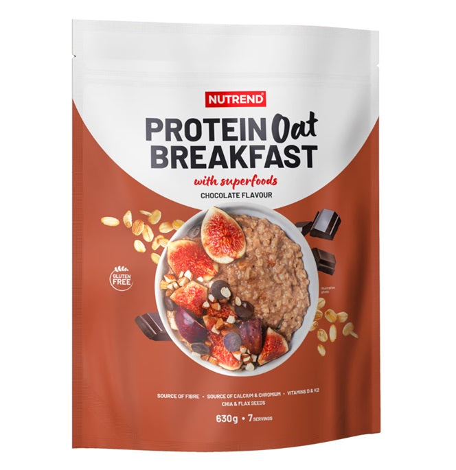 Protein Oat Breakfast, Chocolate - 630 grams - Nutrend