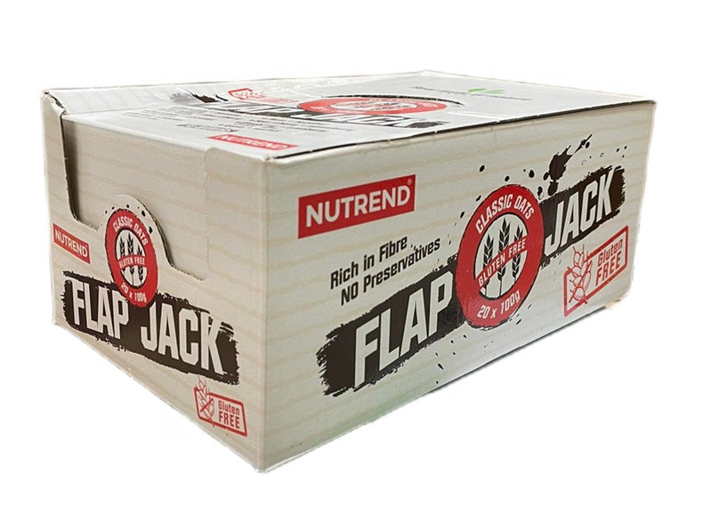 Flapjack Gluten Free, Chocolate + Coconut with Dark Chocolate - 20 x 100g - Nutrend