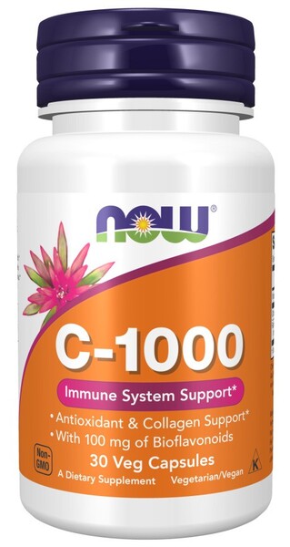 C-1000 - 30 vcaps - NOW Foods