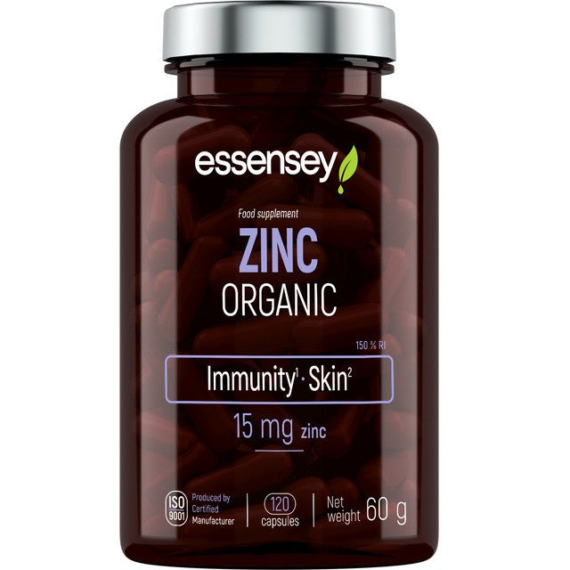 Zinc, 15mg - 120 caps - Essensey
