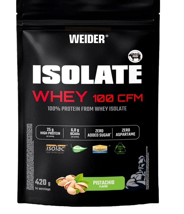 Isolate Whey 100 CFM, Pistachio - 420 grams - Weider