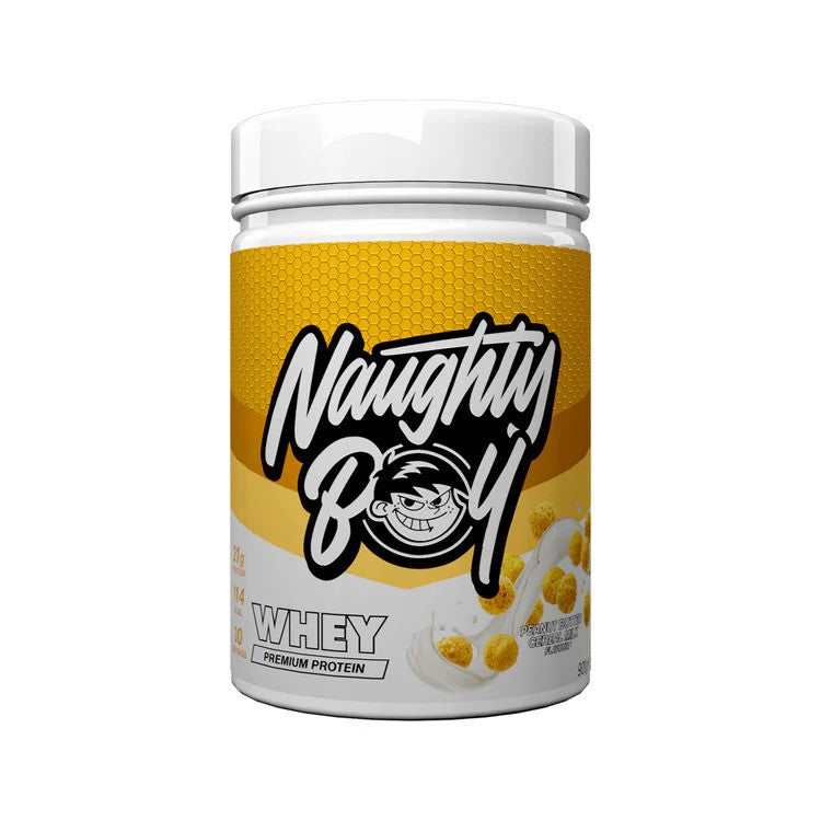 Advanced Whey, Peanut Butter Cereal Milk - 900 grams - Naughty Boy