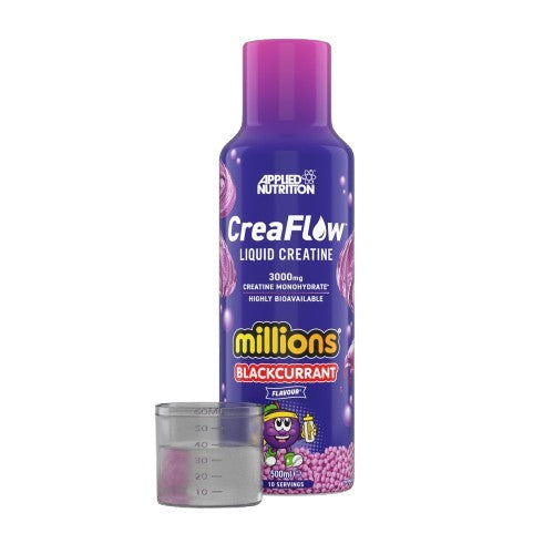 CreaFlow Liquid Creatine, Millions Blackcurrant - 500 ml. - Applied Nutrition