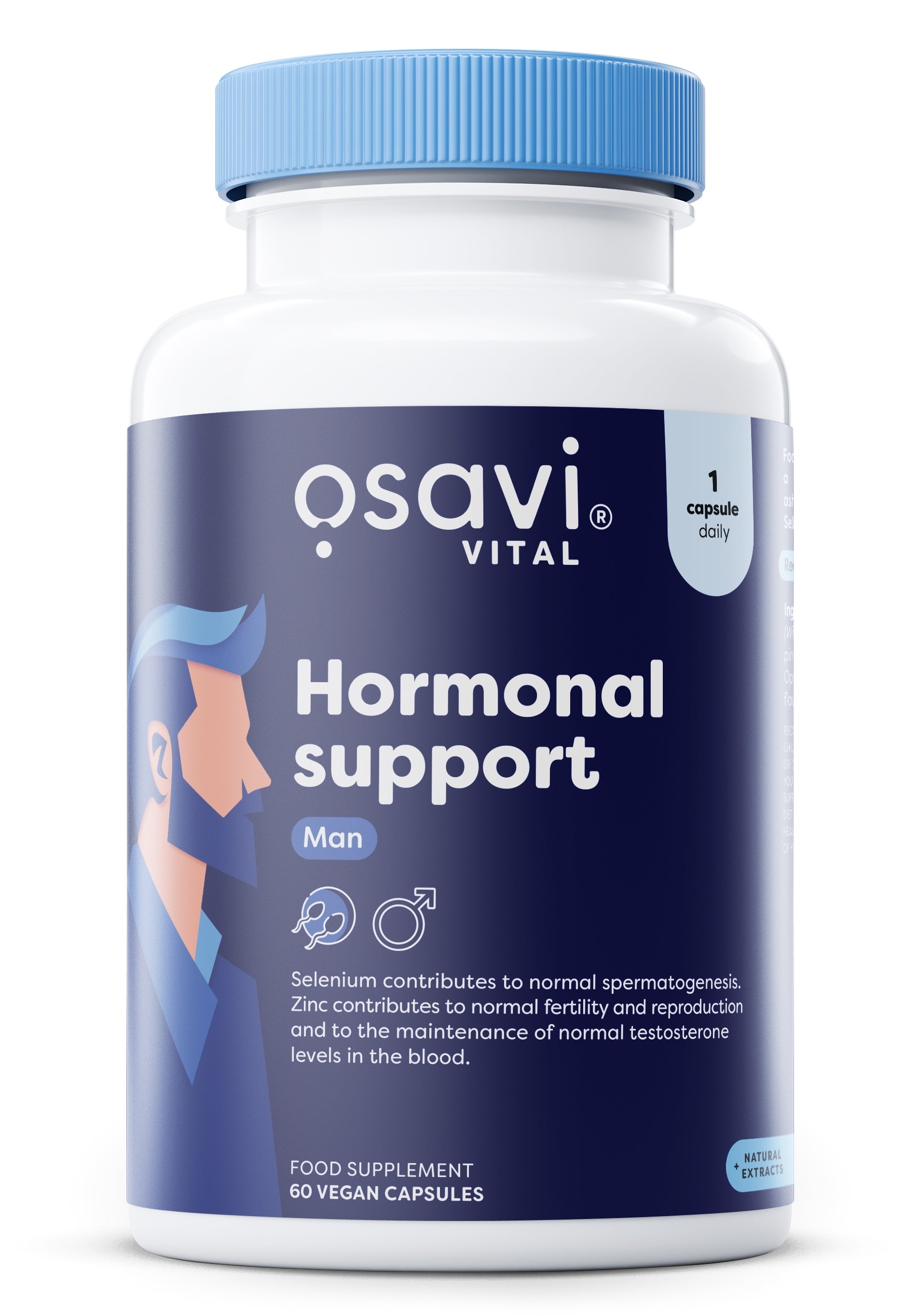 Hormonal Support Man - 60 vegan caps - Osavi