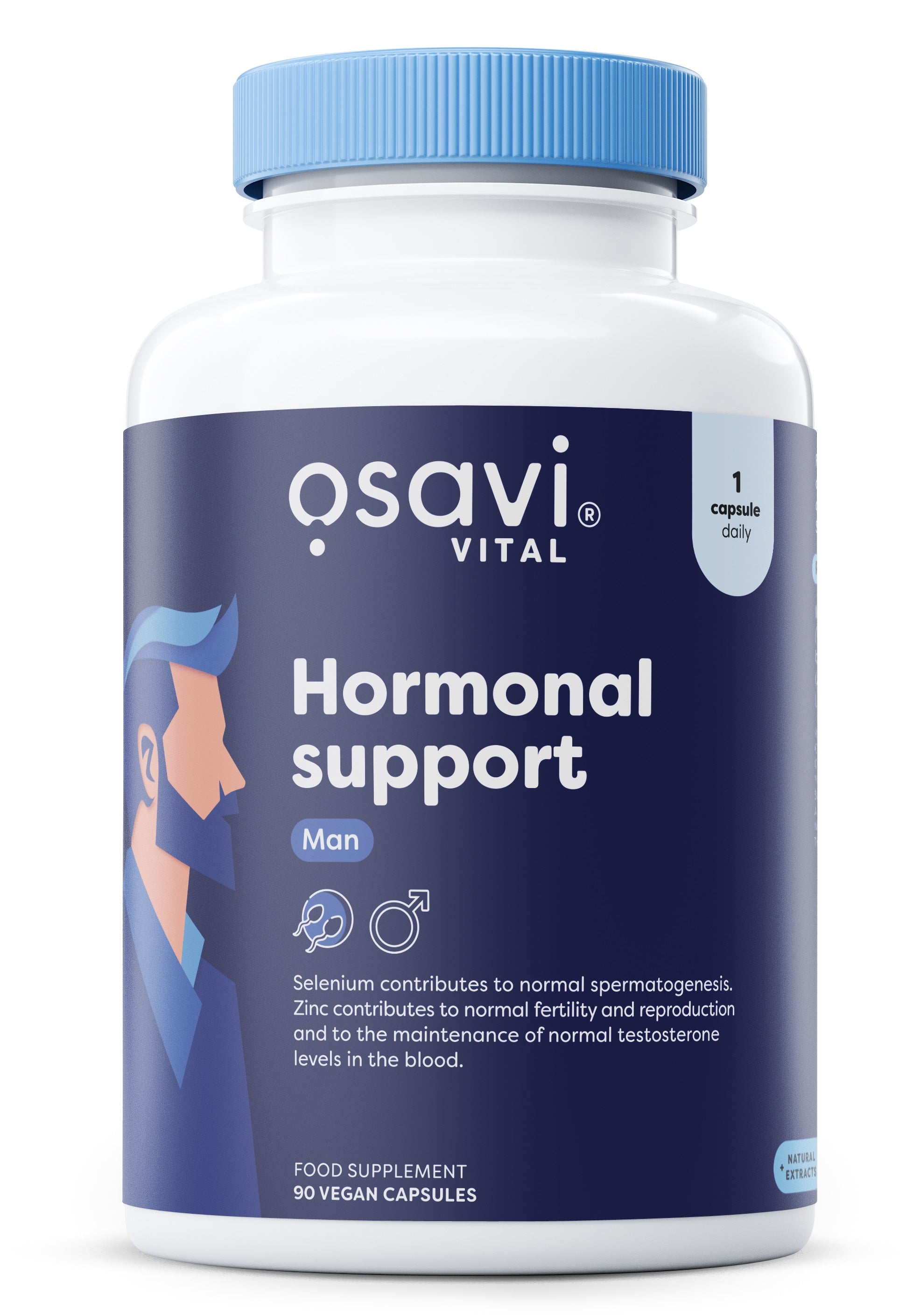 Hormonal Support Man - 90 vegan caps - Osavi