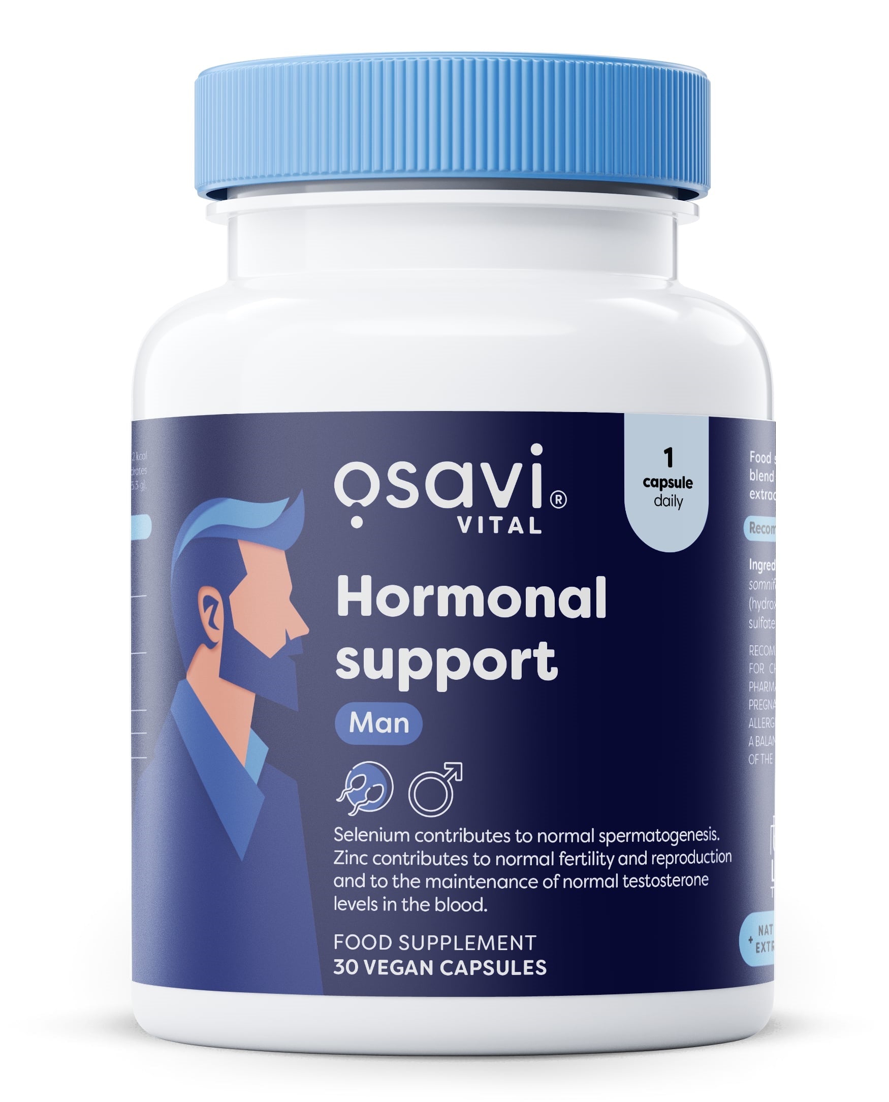 Hormonal Support Man - 30 vegan caps - Osavi