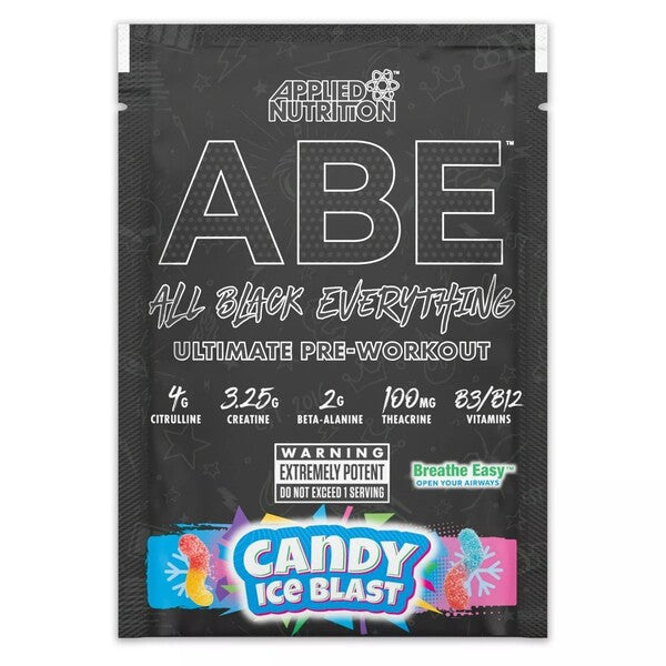 ABE - All Black Everything, Candy Ice Blast - 12.5 grams (1 serving) - Applied Nutrition