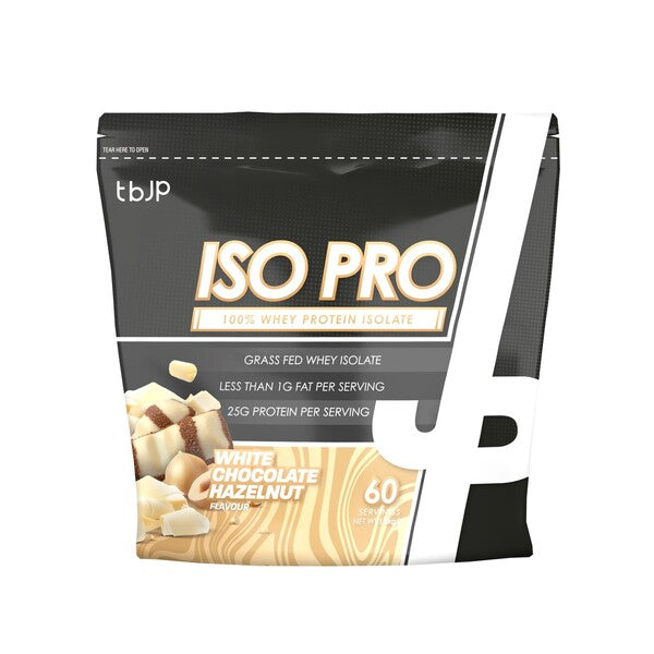 Iso Pro, White Chocolate Hazelnut - 1800 grams - Trained by JP