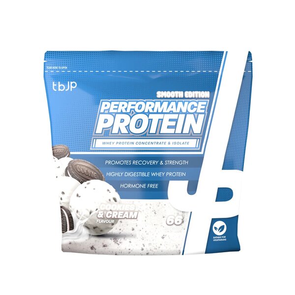 Performance Protein Smooth, Cookies & Cream - 2000 grams - Trained by JP