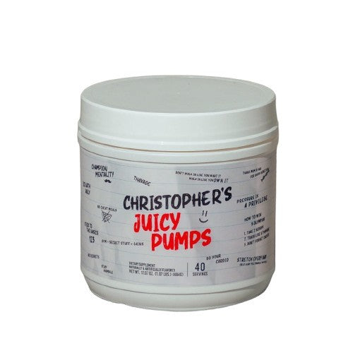 Christopher's Juicy Pumps - 480 grams - Raw Nutrition