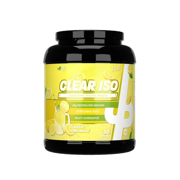 Clear Iso, Classic Lemonade - 900 grams - Trained by JP