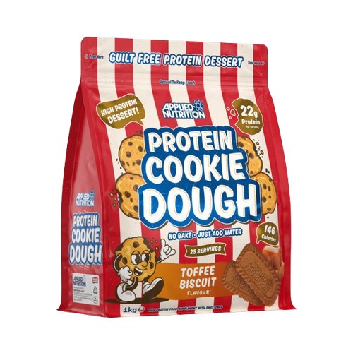 Protein Cookie Dough Dessert, Toffee Biscuit - 1000 grams - Applied Nutrition